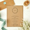Bright Creations 200 Pack Brown Craft Paper for DIY Projects, Classroom, Letter Size Kraft Paper Material Sheets, 130gsm, 8.5 x 11 In - 4 of 4