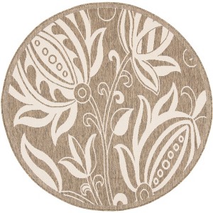 Courtyard CY2961 UV & Stain Resistant Non-Shedding Power Loomed Indoor/Outdoor Rugs - Safavieh - 1 of 4