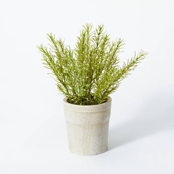 NEW Studio McGee 13”x13” Small Artificial Fern Plant in Pot Target Threshold 