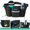 PetAmi Premium Hands Free Dog Leash for 2 Dogs, Adjustable Waist Belt Fanny Pack Dual Bungee for Dog Walking Running Hiking Jogging Biking - 3 of 4