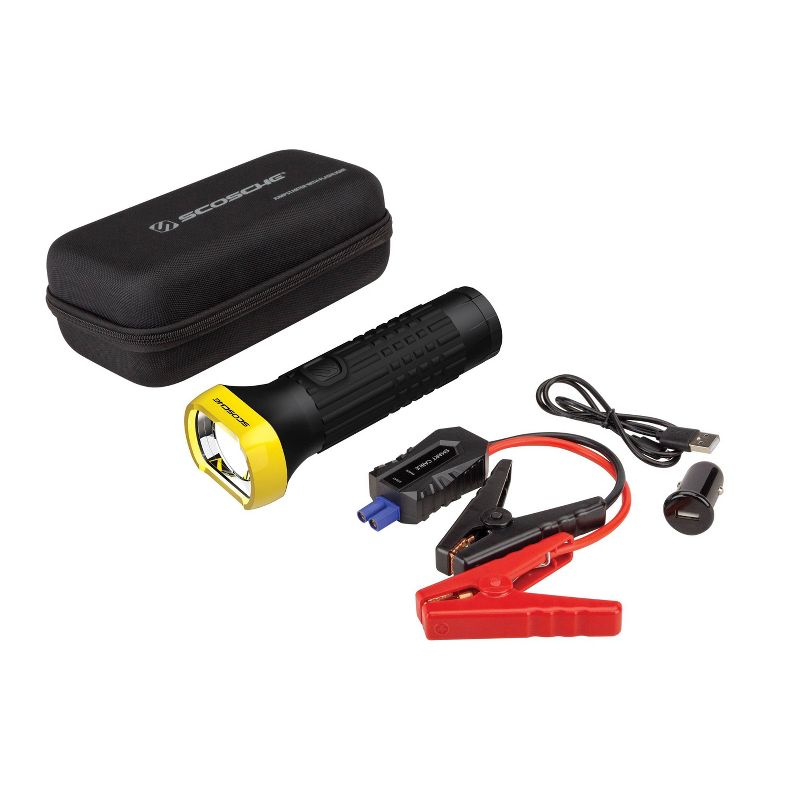 Scosche Power Up 600 Jump Starter with Flashlight and Portable Battery PBJF600, 3 of 8