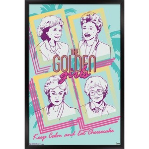 Trends International The Golden Girls - Group Framed Wall Poster Prints - 1 of 4