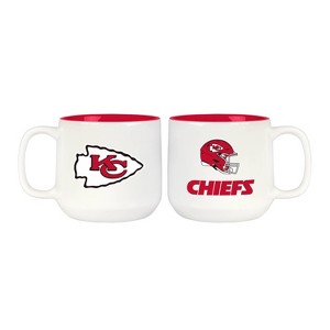 NFL Kansas City Chiefs Inner Color 2pk Mug - 15oz - 1 of 1