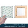 LotFancy Silicone Foam Dressing, 6x 6 in, 5 Count, Wound Dressing with Border, Bed Sores Bandage - 3 of 4