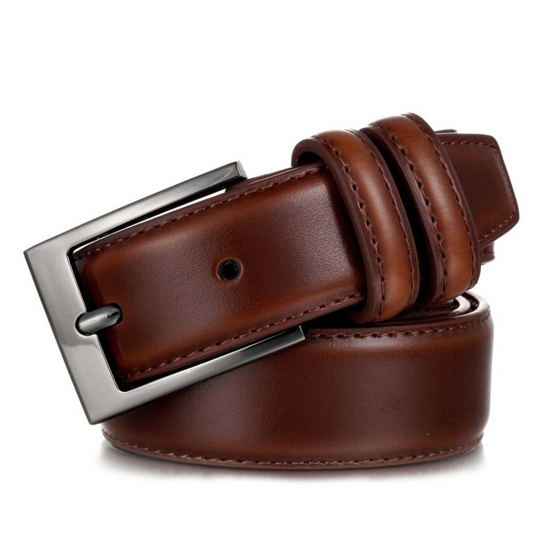 Mio Marino Men's Dual Loop Leather Belt, 2 of 6