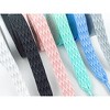 INSPIRE CHIC Flat Fat Soft Shoelaces for Casual Hiking Shoes 2 Pairs 0.51'' Wide - 4 of 4