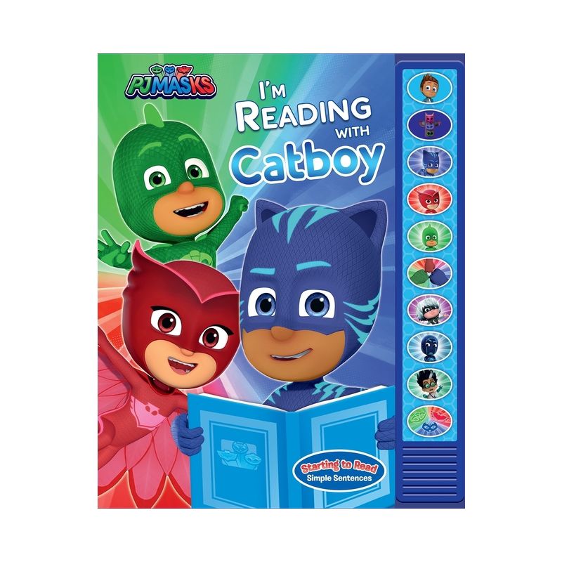 Pj Masks: I'm Reading with Catboy Sound Book - by  Pi Kids (Mixed Media Product), 1 of 5