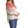 Women's Ombre Raglan Top - umgee - 2 of 4