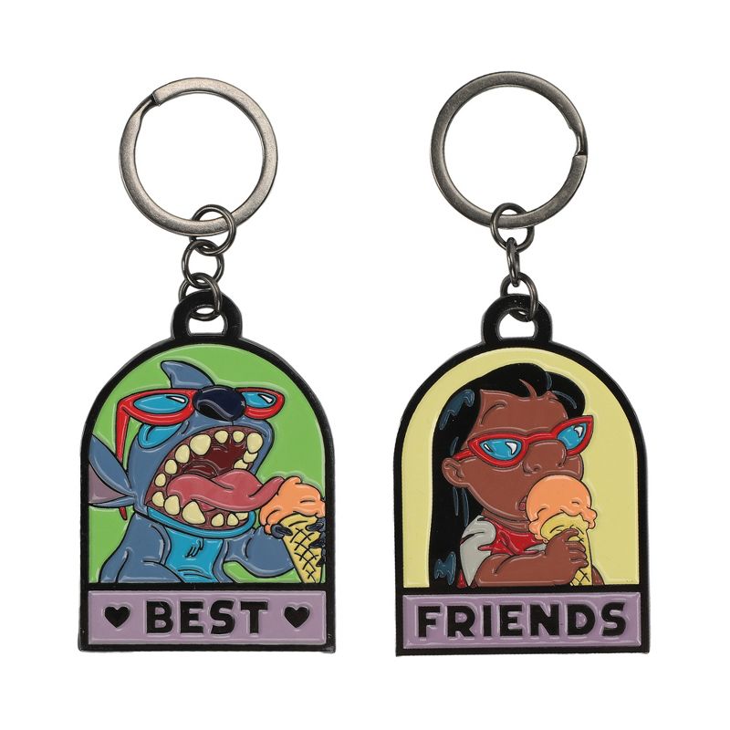 Lilo & Stitch 2-Pack Besties Keychains, 1 of 6