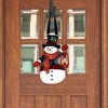 Briarwood Lane Winter Door Hanger 19x14 Snowman and Friends For Winter Door Hanger - 2 of 2