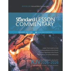 KJV Standard Lesson Commentary(r) Deluxe Edition 2025-2026 - by  Standard Publishing (Paperback) - 1 of 1