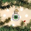 Old World Christmas 1.5 Inch Mini Evil Eye Green Blood Shot Tree Ornaments - 3 of 3