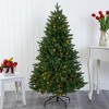 Nearly Natural 5-ft New Hampshire Fir Artificial Christmas Tree with 150 LED Lights - 4 of 4