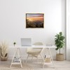 Stupell Industries Sunrise Through Mountain Forest Skyline Floating Frame Canvas Art, Gold, 31" x 25" - 3 of 4