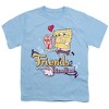 Boys' Short Sleeve SpongeBob Squarepants And Gary Best Friends Valetine's Day T-Shirt Boys and Girls - 2 of 4