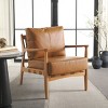 Danisia Accent Chair - ACH4518A - Caramel/Natural - Safavieh - 2 of 4
