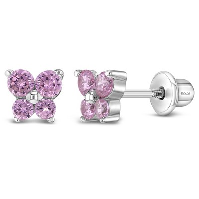 Girls' Replacement Pair Screw Backs Sterling Silver - In Season