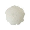 Embossed Floral Trinket Dish White Cast Iron by Foreside Home & Garden - 4 of 4