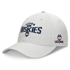 NCAA UConn Huskies Unstructured Chambray Cotton Hat - Gray - 1 of 4