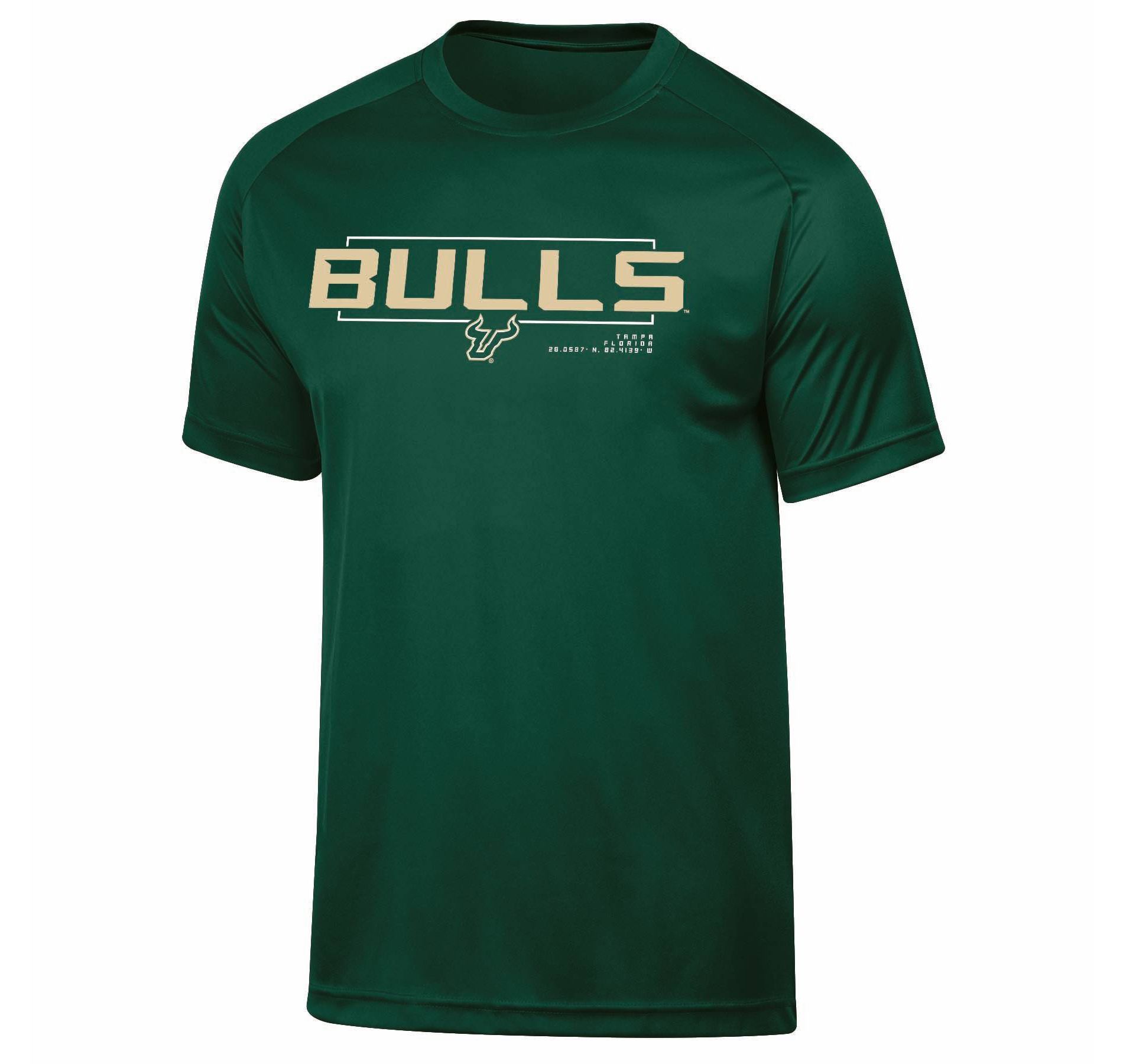 NCAA South Florida Bulls Men's Poly T-Shirt