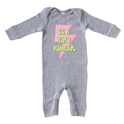 The Juniper Shop Be A Kind Human Lightning Bolt Baby Romper