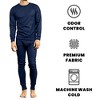 Galaxy By Harvic Men's 4-Piece Lightweight Thermal Set Of Both A Thermal Top And Bottom (2-Full Sets) - 3 of 3