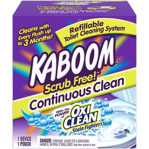 Kaboom Scrub Free Clean Scent Toilet Bowl Cleaner 1.38 oz Tablet - 1 of 1