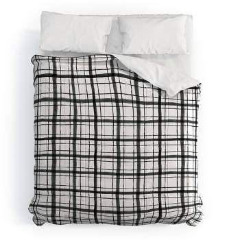 Dash and Ash Painted Plaid Comforter Set - Deny Designs