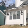 Gulches Outdoor Wall Lights - Black Industrial Lanterns & Sconces with Glass for Porch, Patio, and Garage (16.5-Inch & Large Options) - 4 of 4