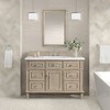 James Martin Signature Vanities Glenbrooke 26" Mirror, Whitewashed Oak - 3 of 4