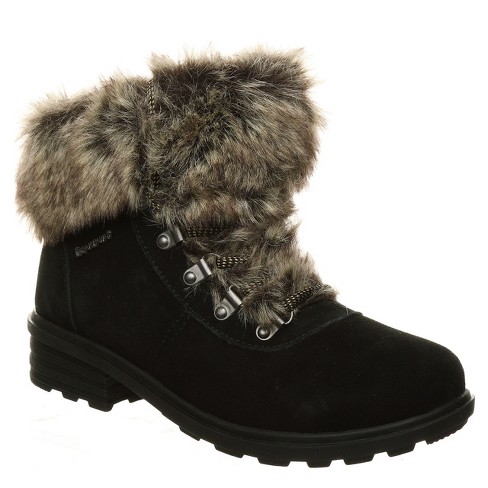 Bearpaw fur best sale lined boots