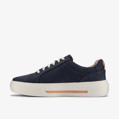Женские кроссовки Clarks Womens Hollyhock Walk Navy Nubuck Sneakers 6.5 Medium — фото 3