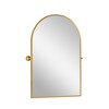 Golden Iron Arch Frame Mirror 80x60cm - 4 of 4