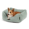 Nandog Pet Gear Cloud 2.0 Reversible  Dog Knit Bed - Taupe Green (25 in) - 4 of 4