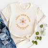 Simply Sage Market S.W.Smiley Cool Mom Club President Flower Short Sleeve Tee - 3 of 4