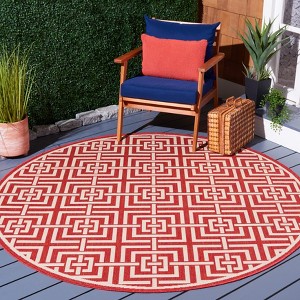 Beach House BHS128 Power Loomed Indoor/Outdoor Rugs - Safavieh - 1 of 4