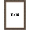 PosterPalooza | Sculpted Silver Picture Frame - UV Acrylic, Foam Board Backing, Hanging Hardware - 2 of 4