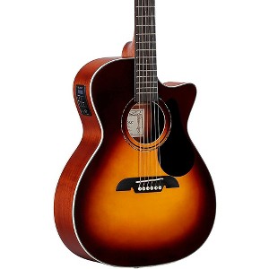 Alvarez RG260CESB Regent Series Grand Auditorium Acoustic-Electric Guitar Gloss Sunburst - 1 of 4