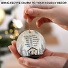 2025 Nativity Christmas Ornaments - Believe Like Mary Trust Like Joseph Jesus Christmas Decorations - 3 of 4