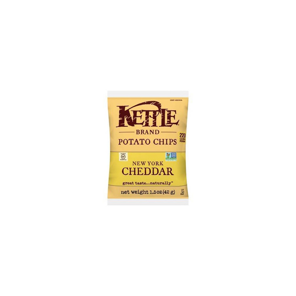 UPC 084114112712 product image for Kettle Brand New York Cheddar Chips - 1.5oz | upcitemdb.com