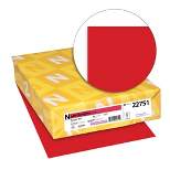 Astrobrights Card Stock, 8-1/2 x 11 Inches, Re-Entry Red, Pack of 250