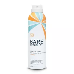 Bare Republic Mineral Sunscreen Vanilla Coco Spray SPF 50 - 6.0 fl oz