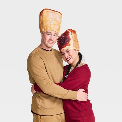 2pc Adult Peanut Butter and Jam Costume Hats Kit - Hyde and EEK! Boutique™