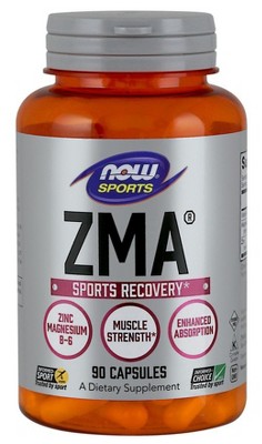 ZMA 800mg by Now Foods  -  90 Capsule