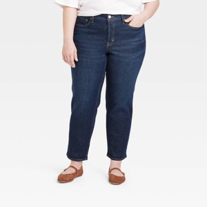 Women's Mid-Rise 80's Slim Fit Jeans - Universal Thread™ - 1 of 3