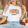 Simply Sage Market Women's Pumpkin Season Grunge Short Sleeve Garment Dyed Tee - 2 of 4