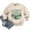 Simply Sage Market Katmai National Park A Land Reborn From Ash Sweatshirt - 3 of 4