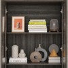 FUFU&GAGA Tall Bookcase Storage Cabinet,Glass Display Cabinet for Collection,Multi - Storage Organizer for Home & Office - 4 of 4
