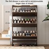 Shoe Storage Cabinet with 3 Flip Drawers - 3 of 4
