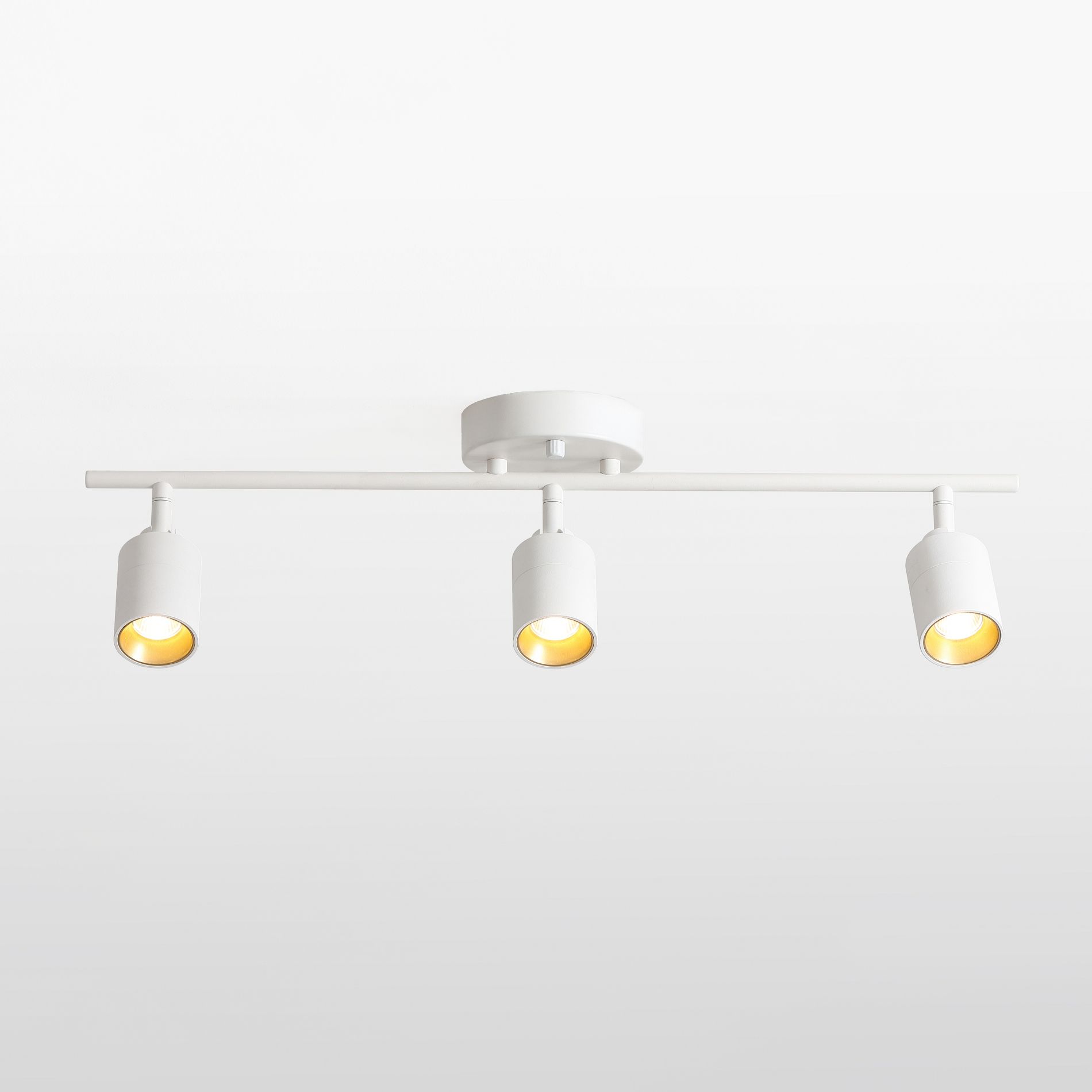 VidaLite Shura 3-Head LED Track Light White